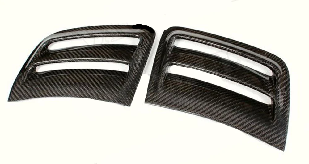 Mercedes C63 Carbon Fibre Or Fibre Glass Bumper Vent Covers (2008 - 2011 Models) - Image 2