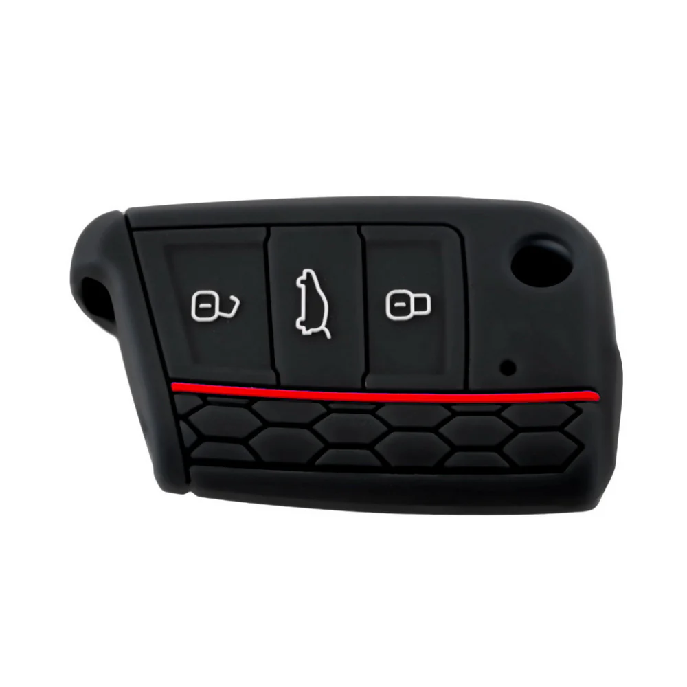 Volkswagen Polo / Golf Silicone GTI Colour Key Cover (Small Key Bottom) - Image 3