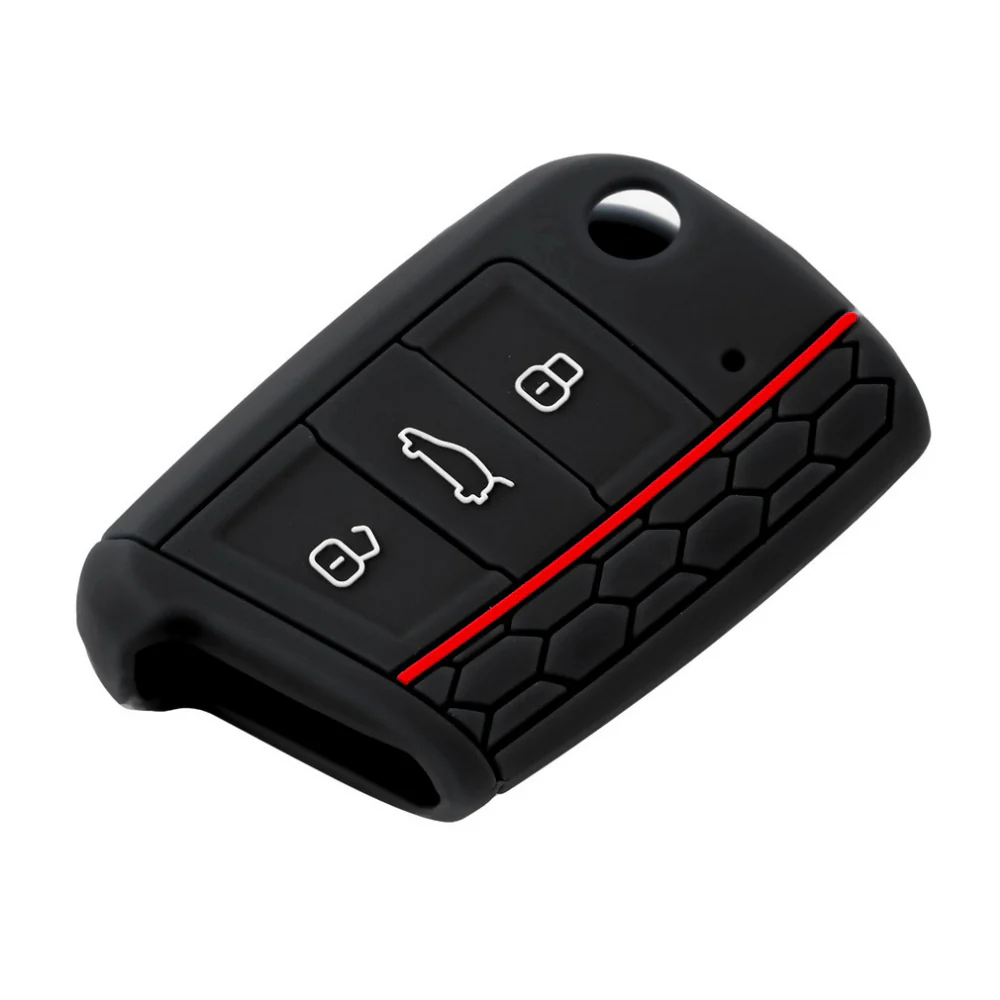 Volkswagen Polo / Golf Silicone GTI Colour Key Cover (Small Key Bottom) - Image 5
