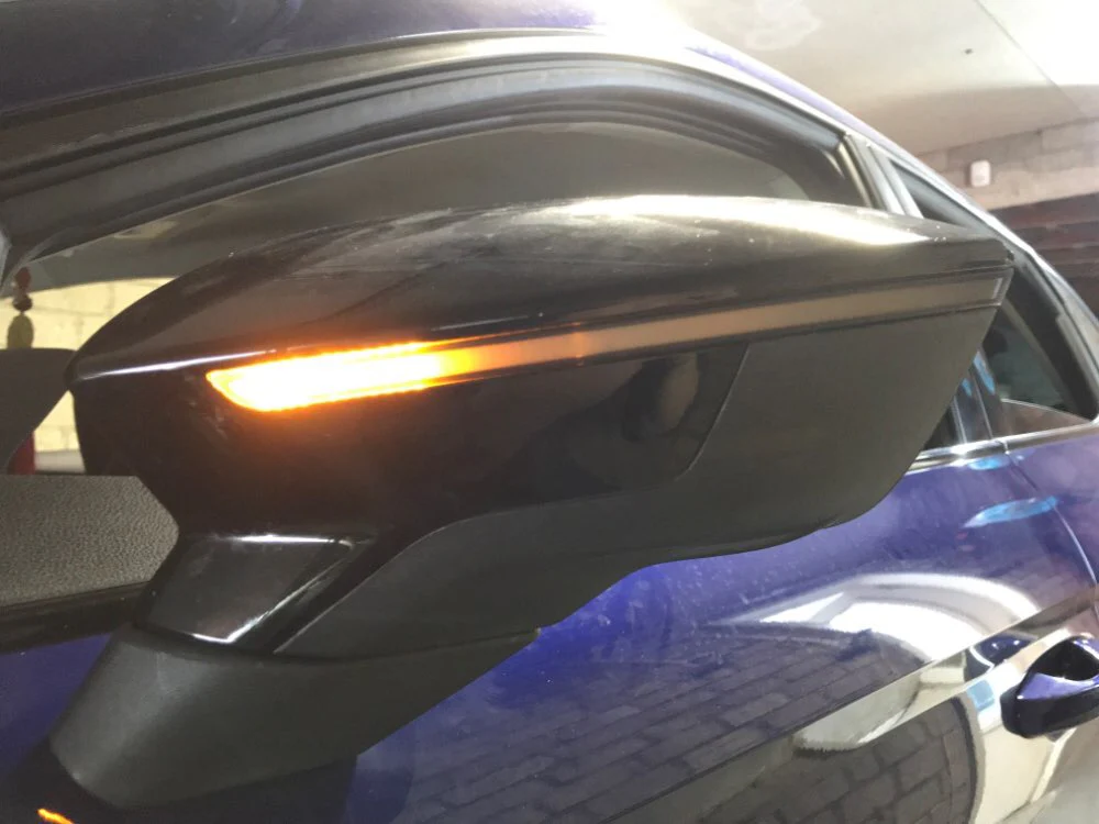 SEAT Leon MK3 / Ibiza MK5 6F Dynamic Sweeping Mirror Indicators (2013-2022 Models)