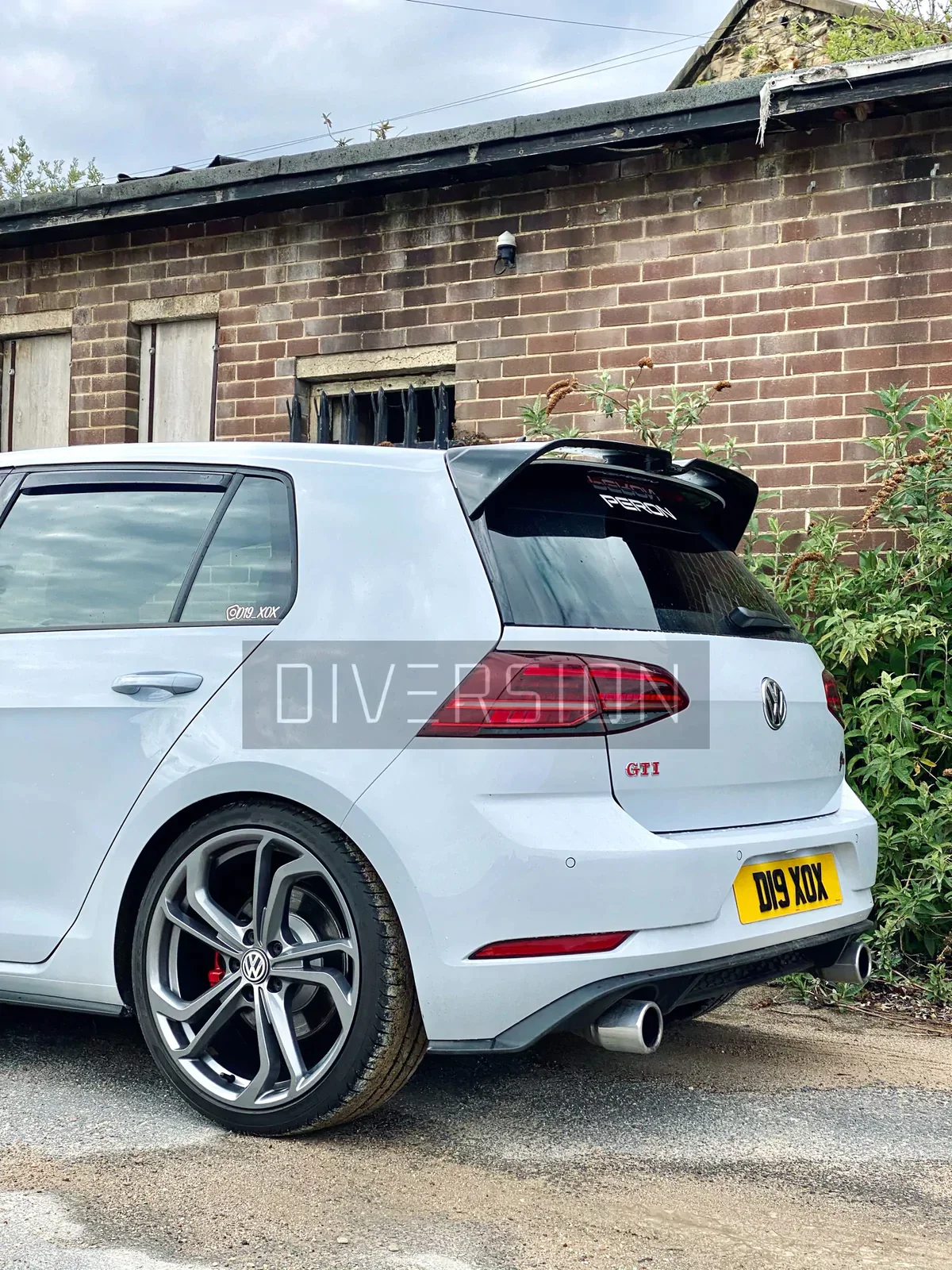 **CLEARANCE** 12 - Volkswagen Golf MK7/7.5 GTI / R / R Line / GTD Oettinger Style Gloss Black Spoiler (2013 - 2020 Models) *SCRATCHES & DEFECTS* - Image 8