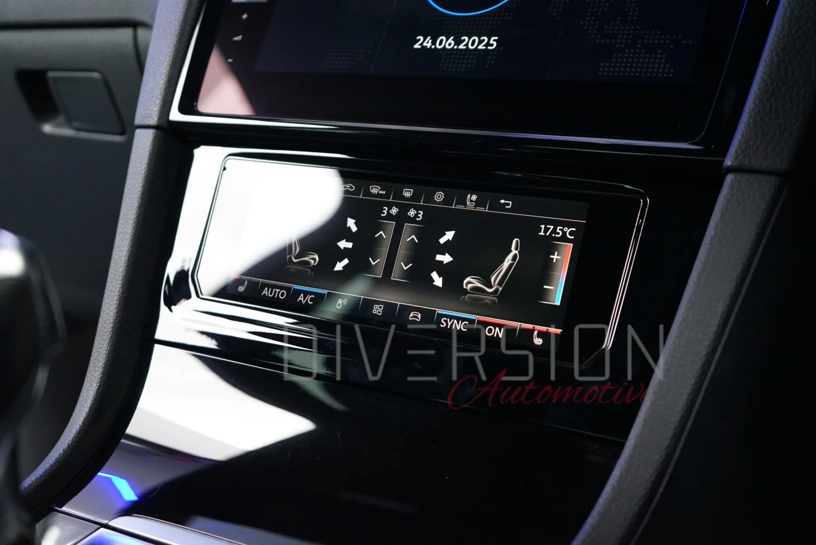 VW Volkswagen Golf MK7 / MK7.5 (2013 - 2020) - 6.9''Touch Screen LCD A/C Climate Control Panel
