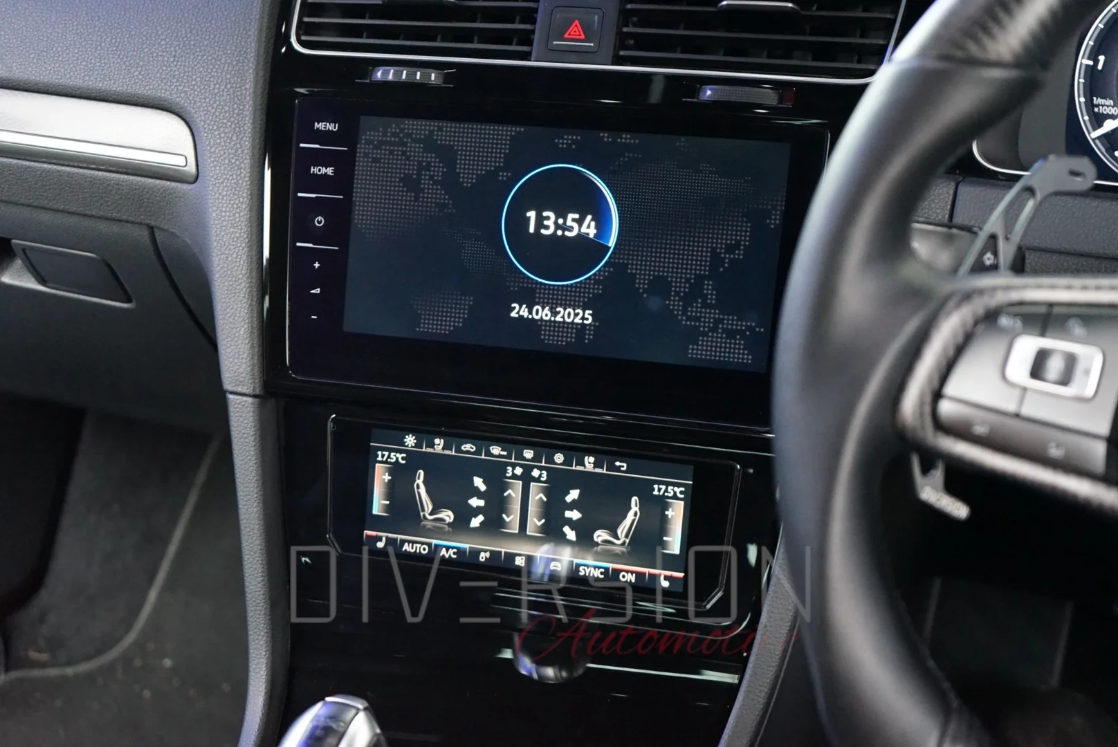 VW Volkswagen Golf MK7 / MK7.5 (2013 - 2020) - 6.9''Touch Screen LCD A/C Climate Control Panel - Image 10