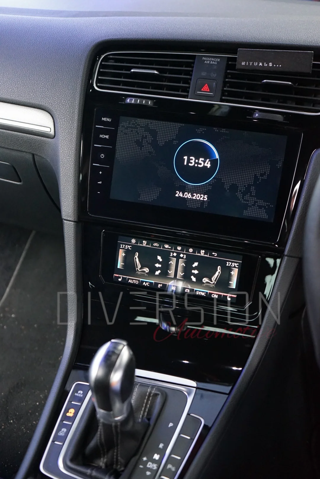 VW Volkswagen Golf MK7 / MK7.5 (2013 - 2020) - 6.9''Touch Screen LCD A/C Climate Control Panel - Image 11