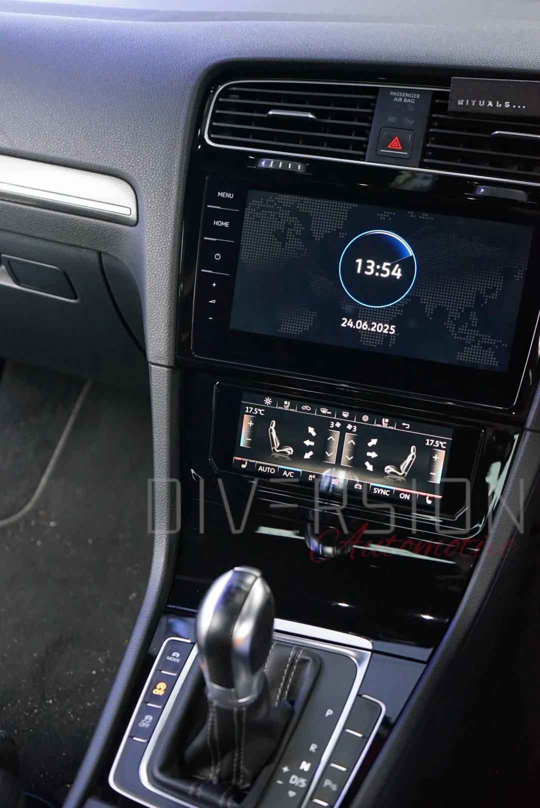 VW Volkswagen Golf MK7 / MK7.5 (2013 - 2020) - 6.9''Touch Screen LCD A/C Climate Control Panel - Image 12