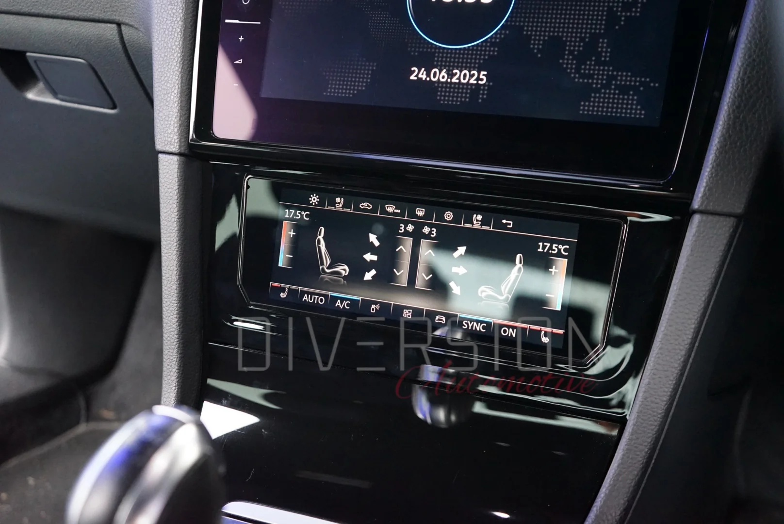 VW Volkswagen Golf MK7 / MK7.5 (2013 - 2020) - 6.9''Touch Screen LCD A/C Climate Control Panel - Image 15
