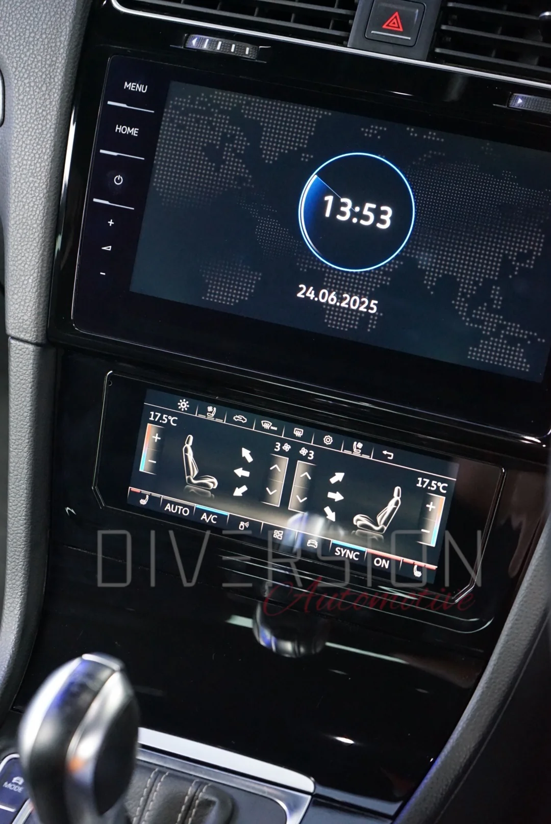 VW Volkswagen Golf MK7 / MK7.5 (2013 - 2020) - 6.9''Touch Screen LCD A/C Climate Control Panel - Image 16