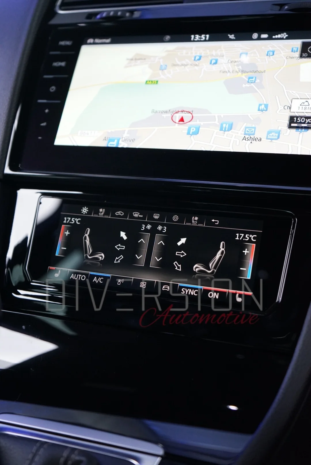VW Volkswagen Golf MK7 / MK7.5 (2013 - 2020) - 6.9''Touch Screen LCD A/C Climate Control Panel - Image 26