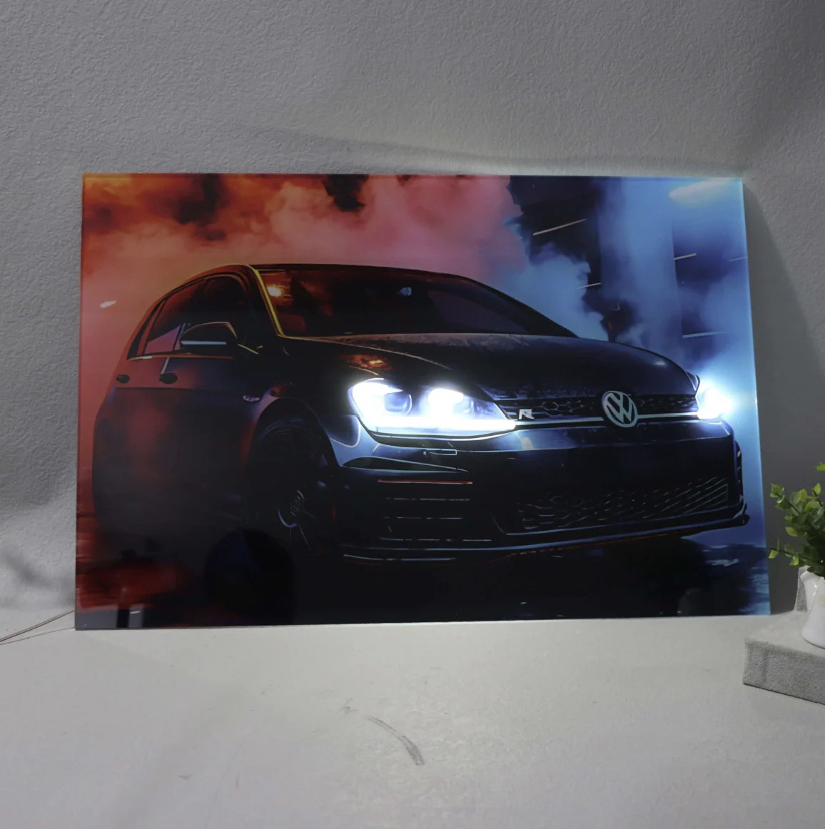 Custom LED Gloss Car Canvas Wall Art - Customise Yours / 60x40cm - DIVERSION - Image 12