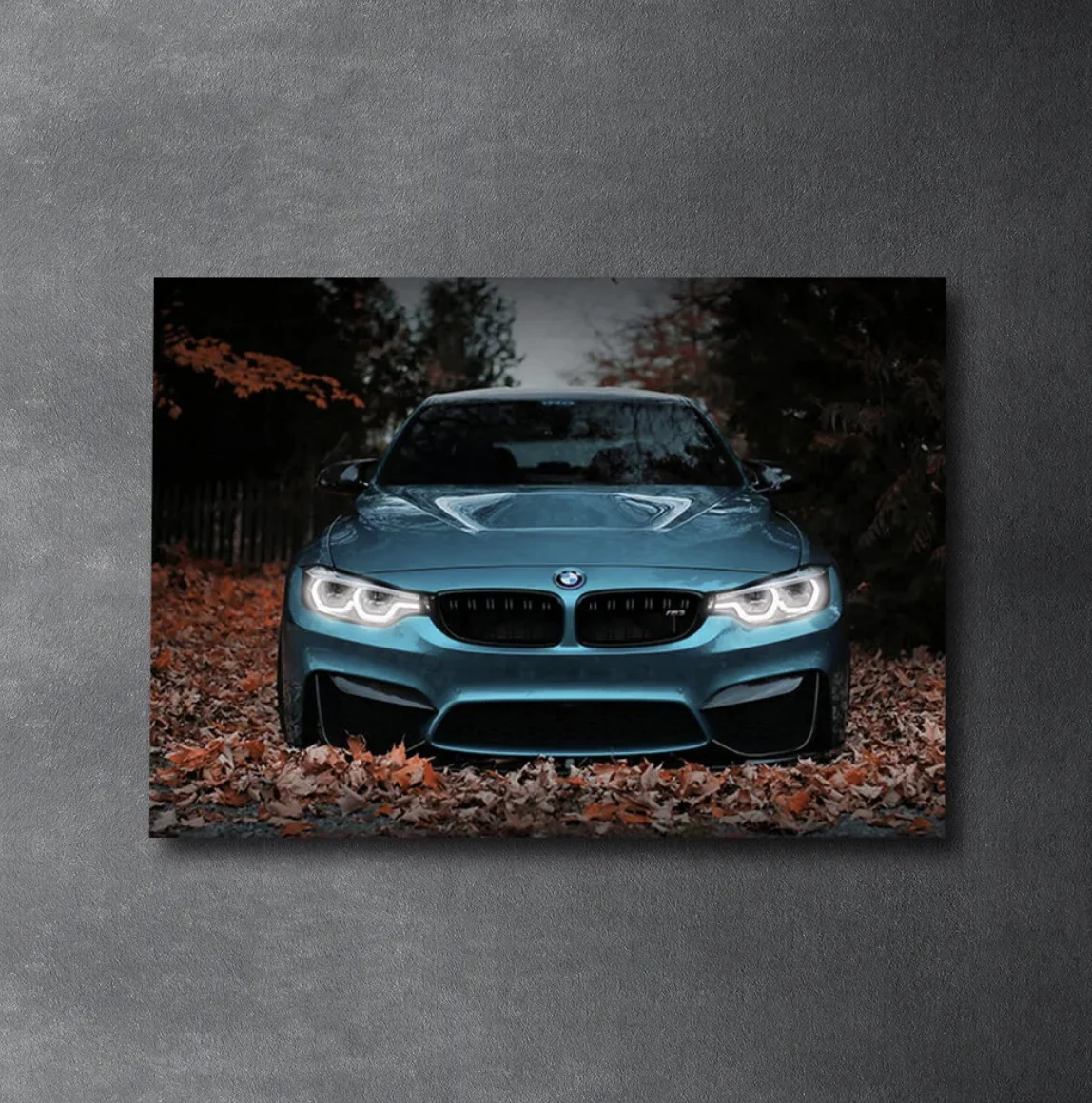 Custom LED Gloss Car Canvas Wall Art - Customise Yours / 60x40cm - DIVERSION - Image 4
