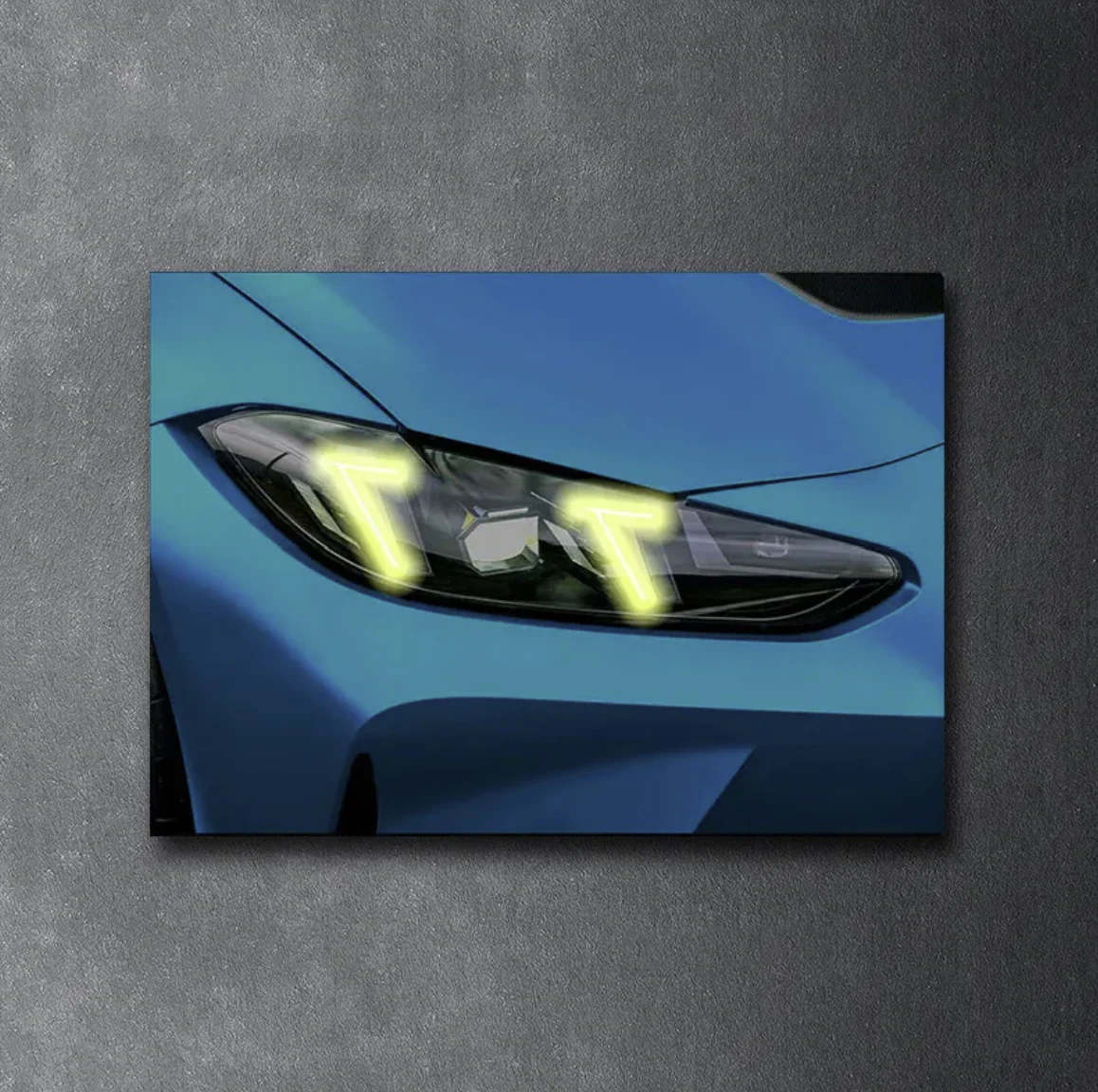 Custom LED Gloss Car Canvas Wall Art - Customise Yours / 60x40cm - DIVERSION - Image 61