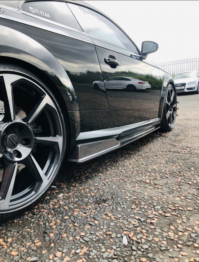 AP Design Audi TT 8S Carbon Fibre Side Skirts - Image 4
