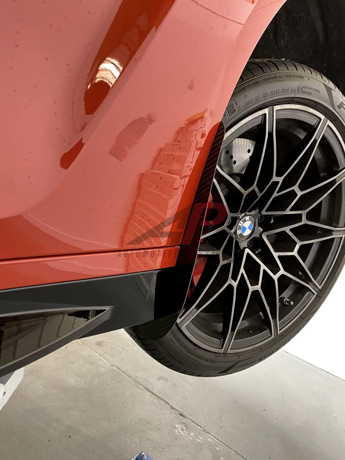 AP Design Carbon Fibre Arch Guards/Mud Flaps Front and Rear - G80 M3 - Image 4