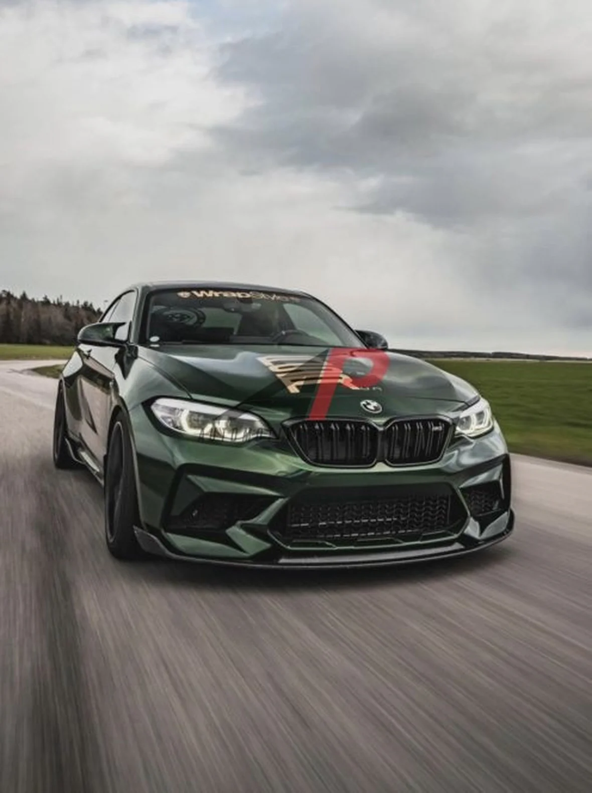AP Design Dry Carbon Front Spiltter - M2 F87 Competition - Image 2