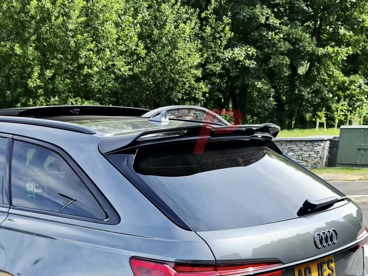 AP Design Dry Carbon Rear Roof Spoiler - RS6 (C8) - Image 4