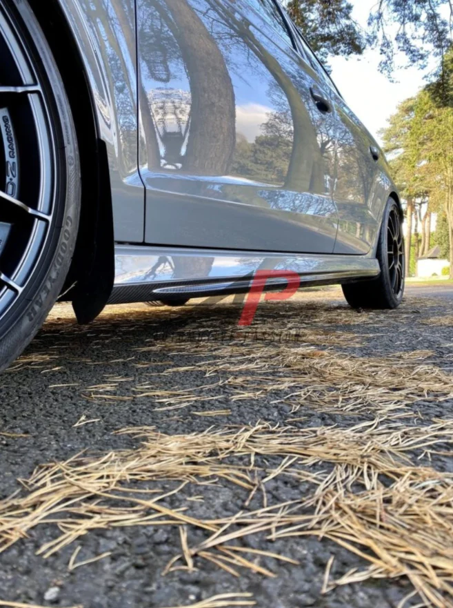 AP Design Dry Carbon Side Skirts - RS3 8V Saloon - Image 3