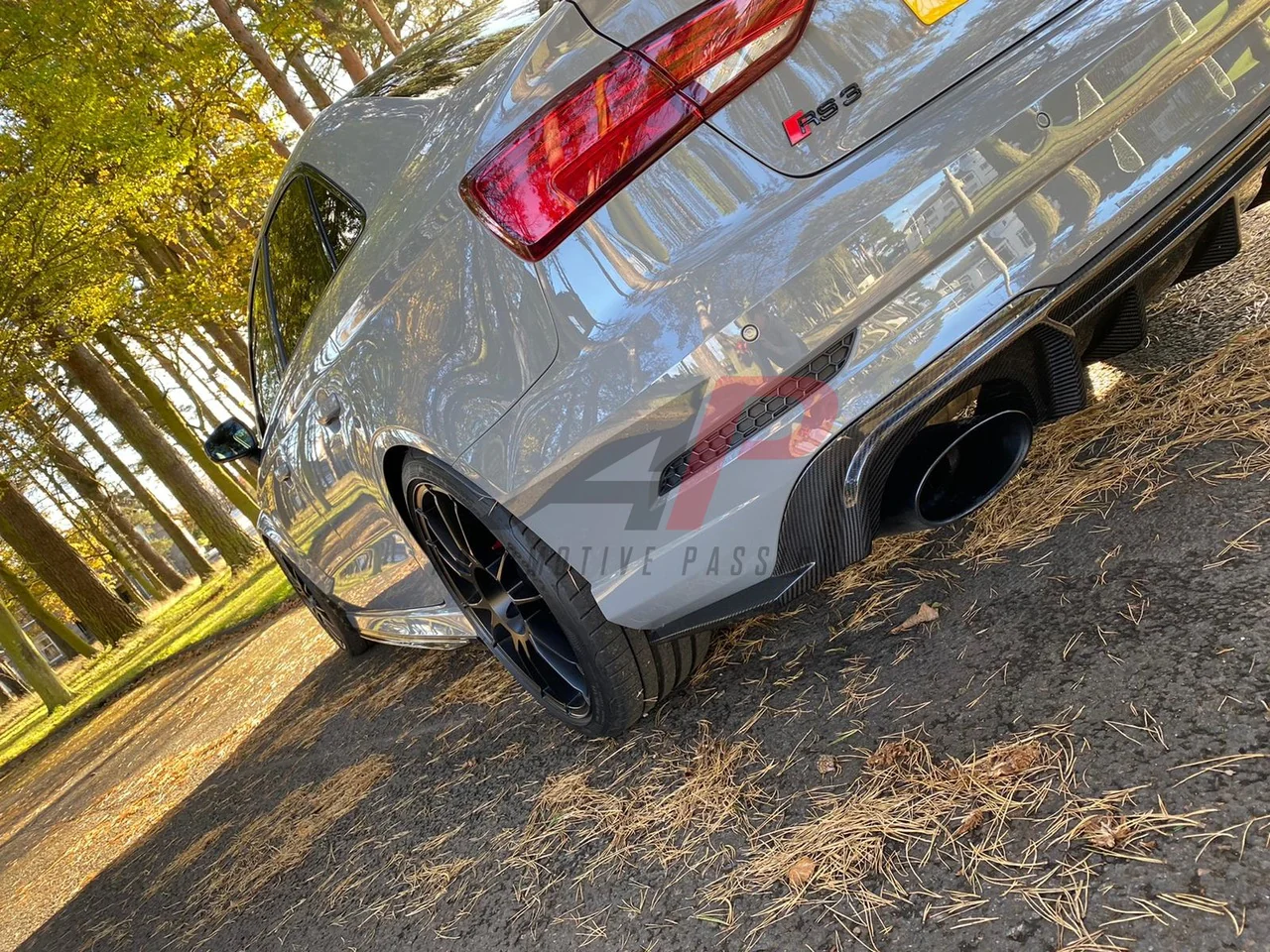 AP Design Rear Carbon Fibre Diffuser - RS3 8V Sedan - Image 3