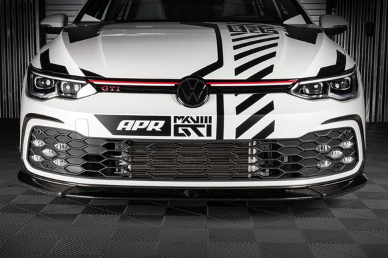 APR Carbon Fibre Front Bumper Trims - Golf MK8 GTI - Image 2