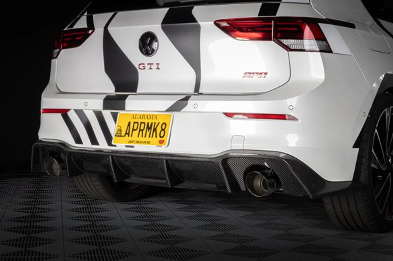 APR Carbon Fibre Rear Diffuser - Golf MK8 GTI - Image 2