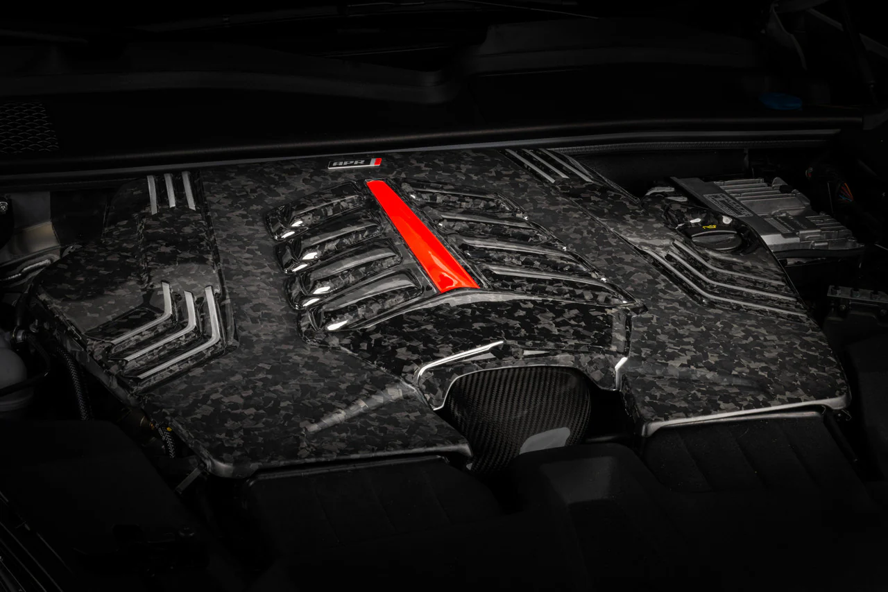 APR Forged+Twill Carbon Fibre Engine Bay Cover - 2.9T/3.0T/4.0T (4M) SUV - Image 2