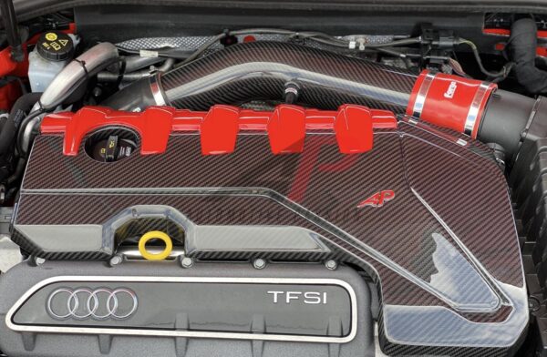 Audi 3.5 Inch Carbon Fibre Inlet Intake Pipe RS3 8V FL | TTRS 8S 2017 onwards DAZA 2.5 - Image 2