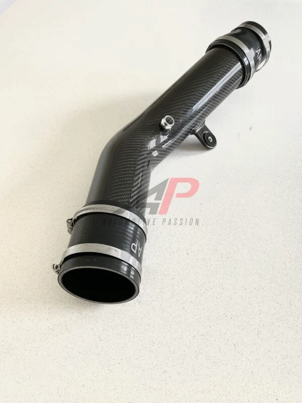Audi 3.5 Inch Carbon Fibre Inlet Intake Pipe RS3 8V FL | TTRS 8S 2017 onwards DAZA 2.5 - Image 3