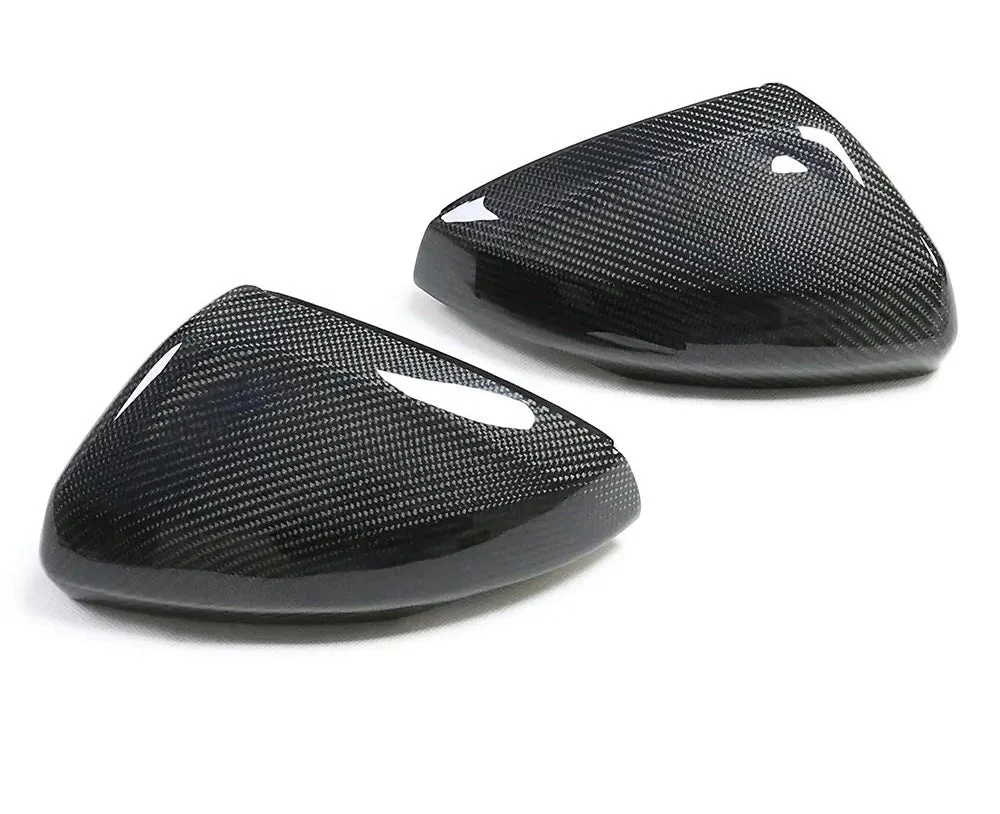 AUDI A1 Carbon Fibre Replacement Mirror Covers (2018+ Models) - Image 4