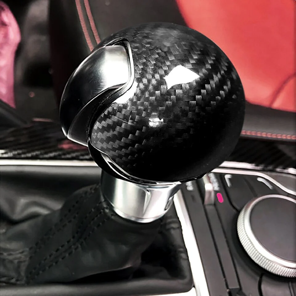 Audi A3/S3 8V Genuine Carbon Fibre Add On Gear Selector Cover - Image 2