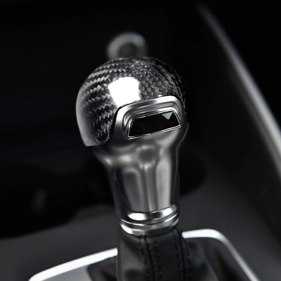 Audi A3/S3 8V Genuine Carbon Fibre Add On Gear Selector Cover - Image 3