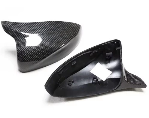 Audi A3 / S3 / RS3 8V M Style Genuine Carbon Fibre Mirror Replacement Covers (2013 - 2020 Models) - Image 2