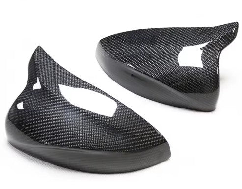 Audi A3 / S3 / RS3 8V M Style Genuine Carbon Fibre Mirror Replacement Covers (2013 - 2020 Models) - Image 4