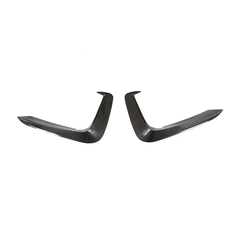 Audi A5 S-Line / S5 Carbon Fibre Bumper Canards (2017 - 2020+ Models) (Carbon Fibre) - Image 4
