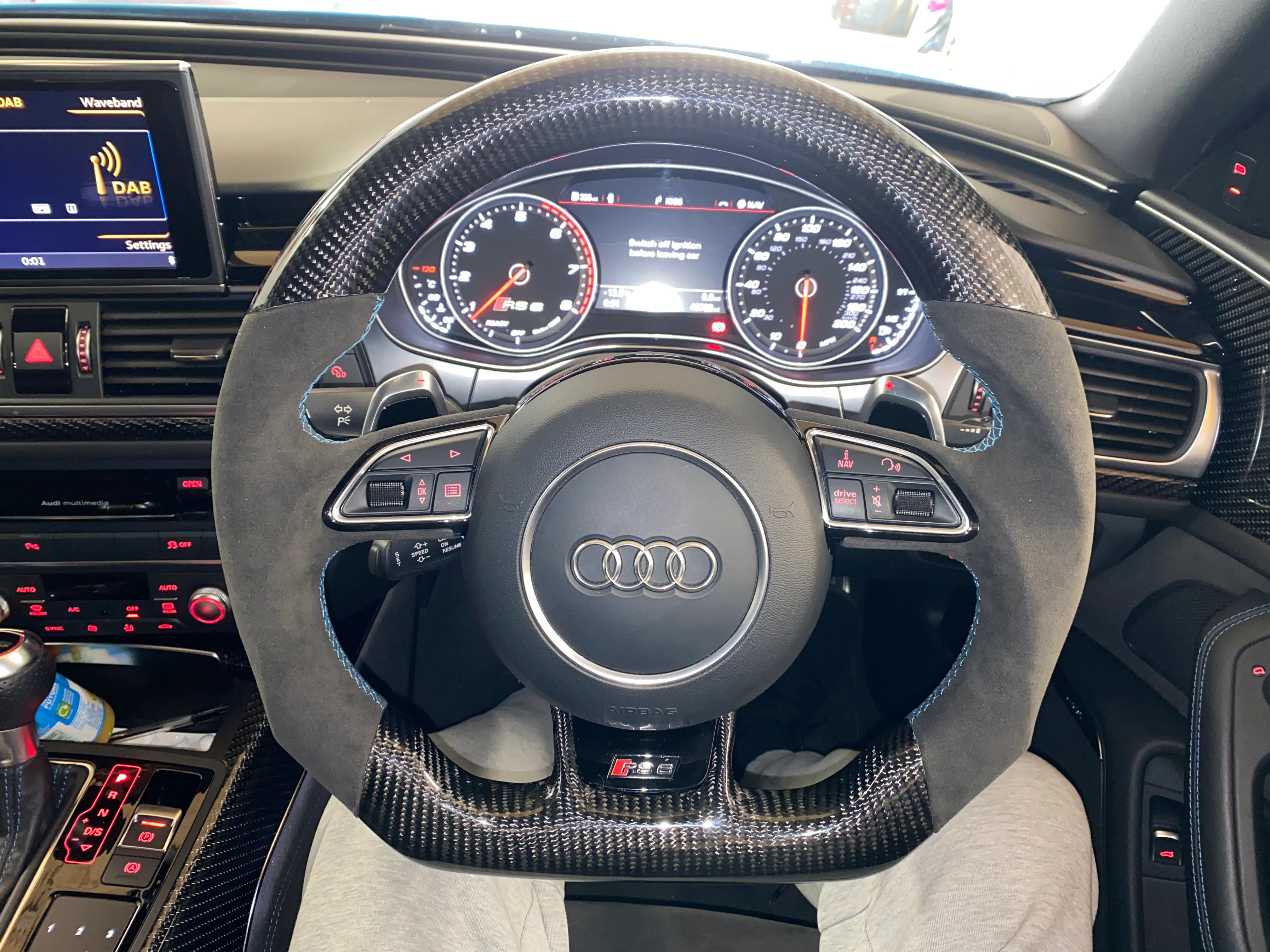 Audi A5 / S5 / RS5 B8.5 Carbon Fibre Custom Steering Wheel (2011 - 2017 Models) - Image 5