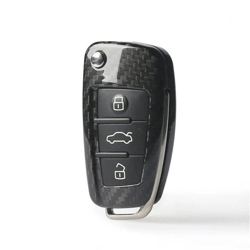 Audi Carbon Fibre Key Cover (Black Carbon Fibre)