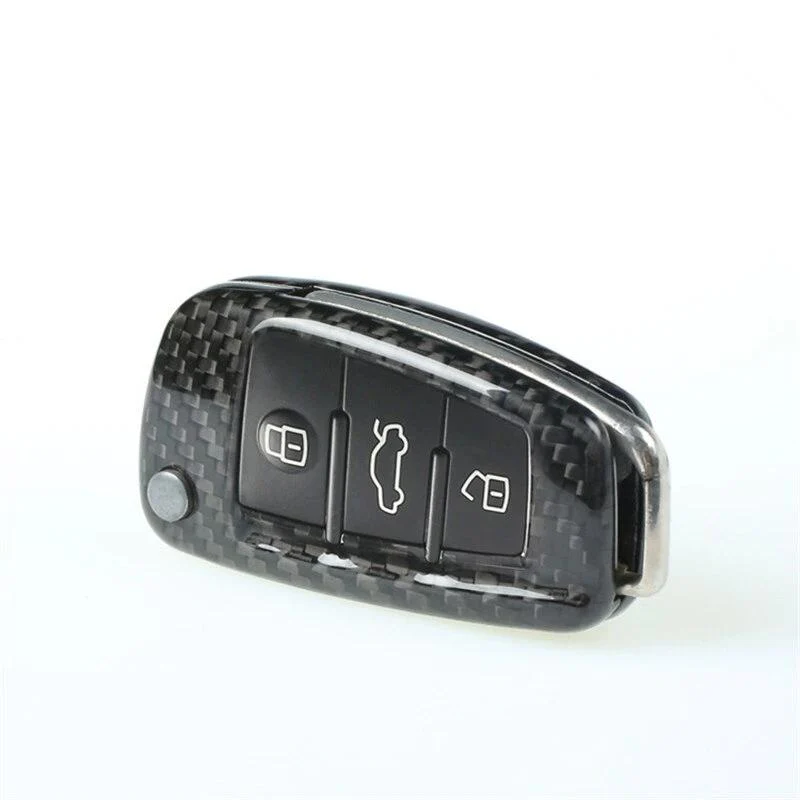 Audi Carbon Fibre Key Cover (Black Carbon Fibre) - Image 3