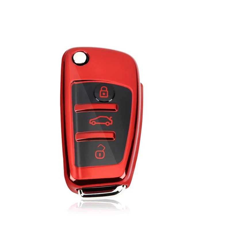 Audi Hardback Protective Chrome Key Cover (Multiple Models) - Image 2