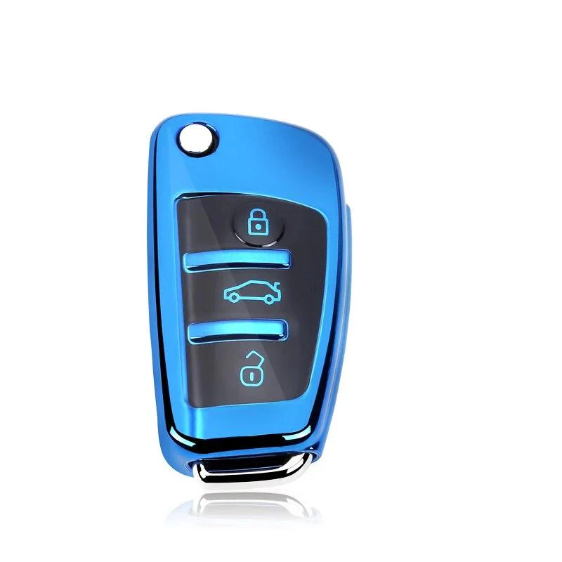 Audi Hardback Protective Chrome Key Cover (Multiple Models) - Image 3