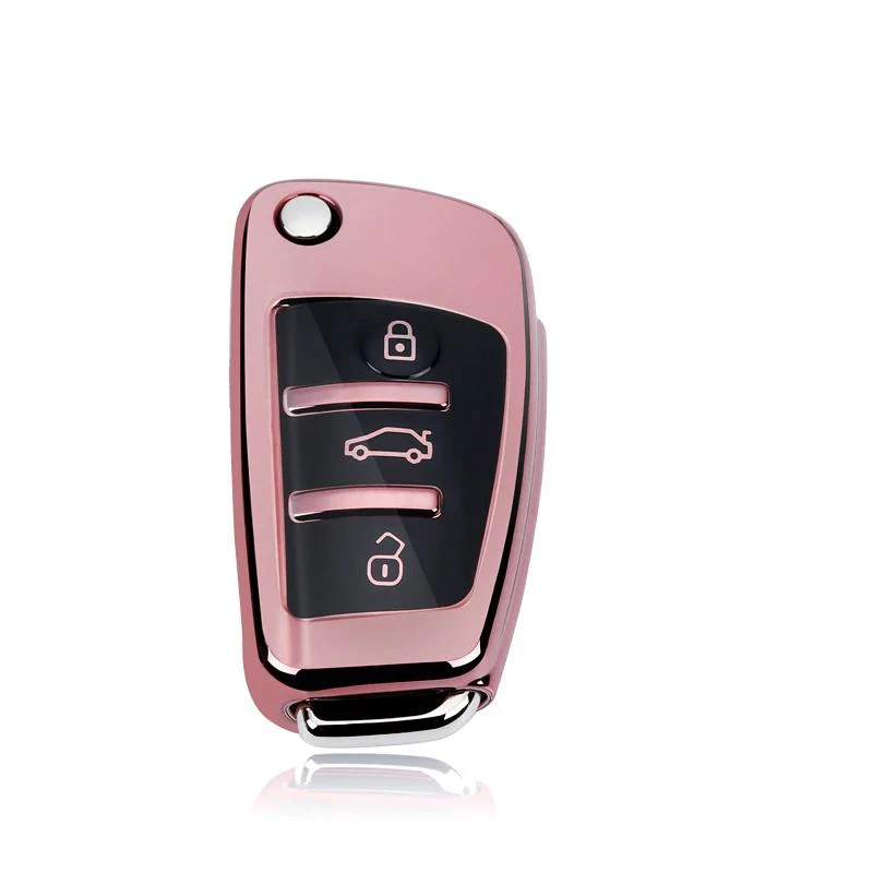 Audi Hardback Protective Chrome Key Cover (Multiple Models) - Image 4