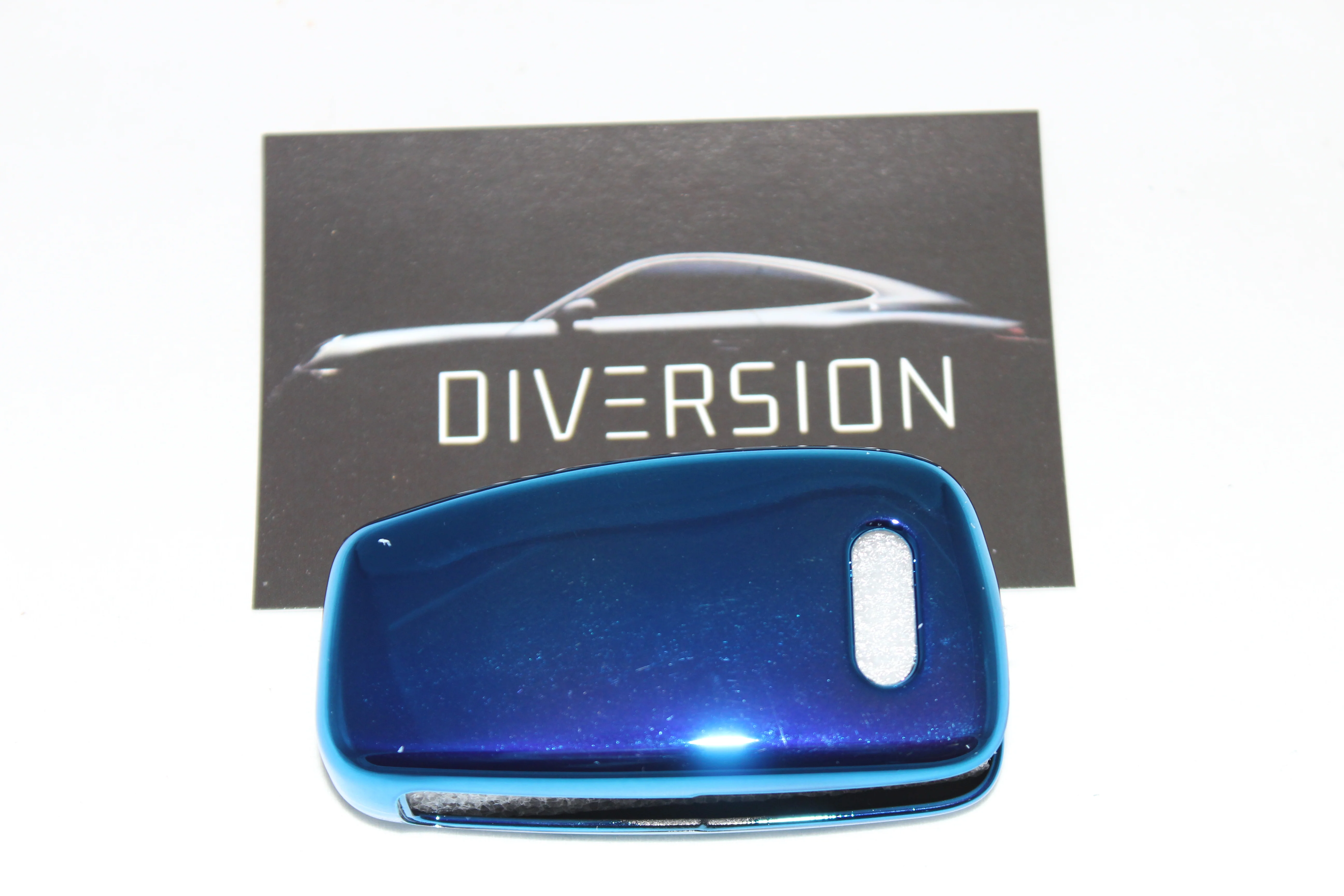 Audi Protective Key Cover - Chrome Blue - Image 3
