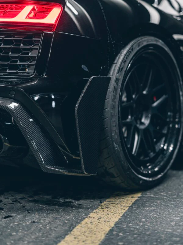 Audi R8 Carbon Fibre Rear Diffuser W Side Elements Gen 2 2019- - Image 2