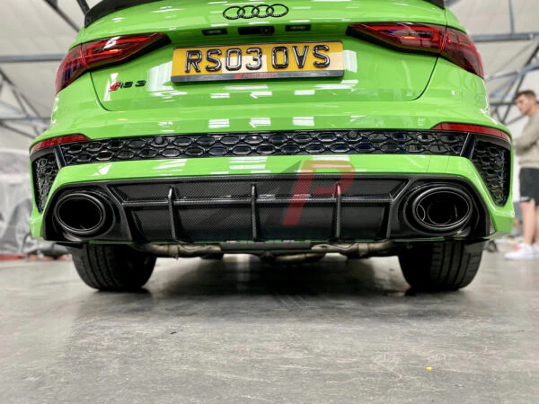 AUDI RS3 8Y CARBON FIBRE DIFFUSER - Image 2