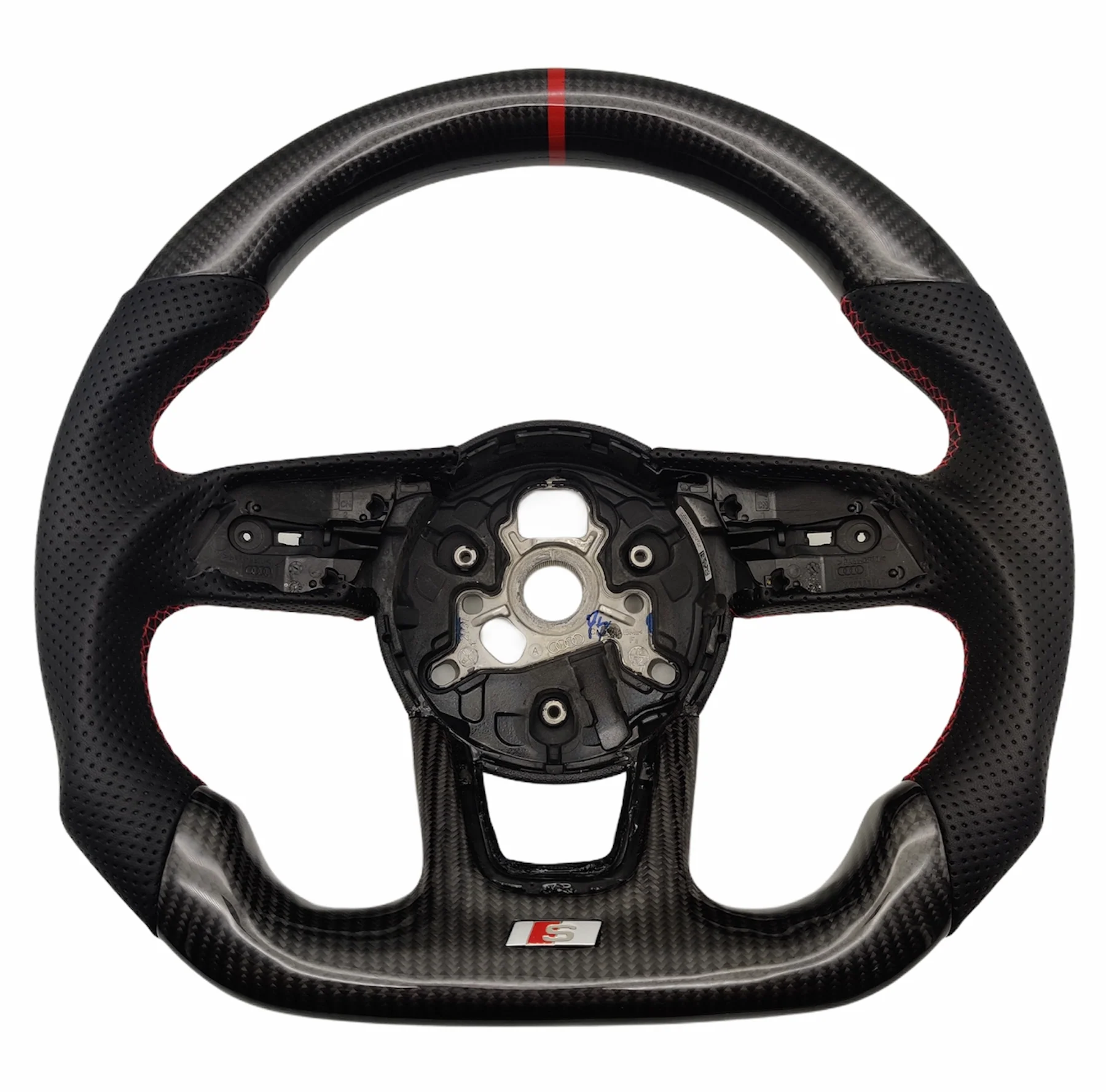Audi A4 / S4 / RS4 B9 Carbon Fibre Custom Steering Wheel (2017+) - Image 3