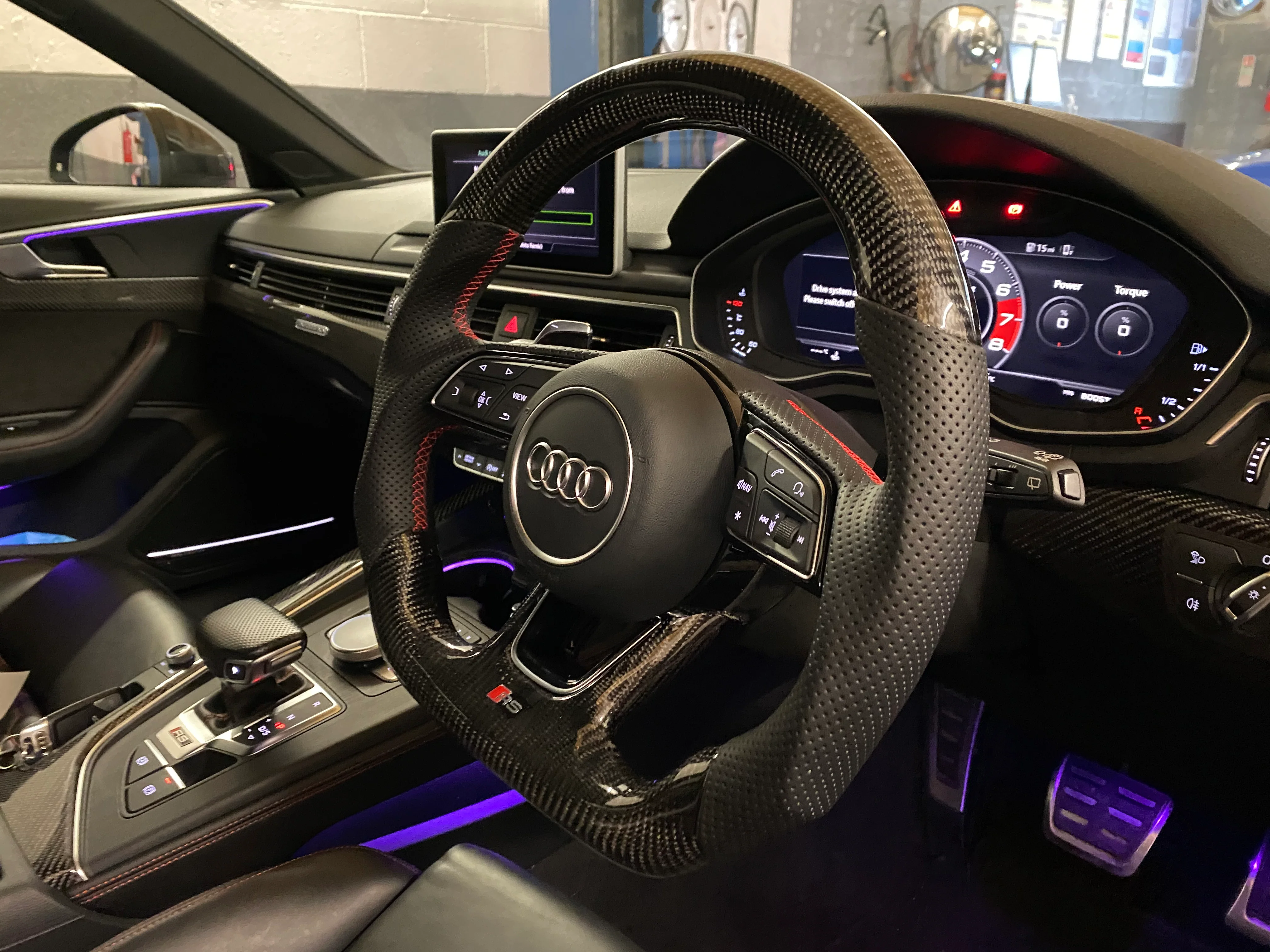 Audi A4 / S4 / RS4 B9 Carbon Fibre Custom Steering Wheel (2017+) - Image 5