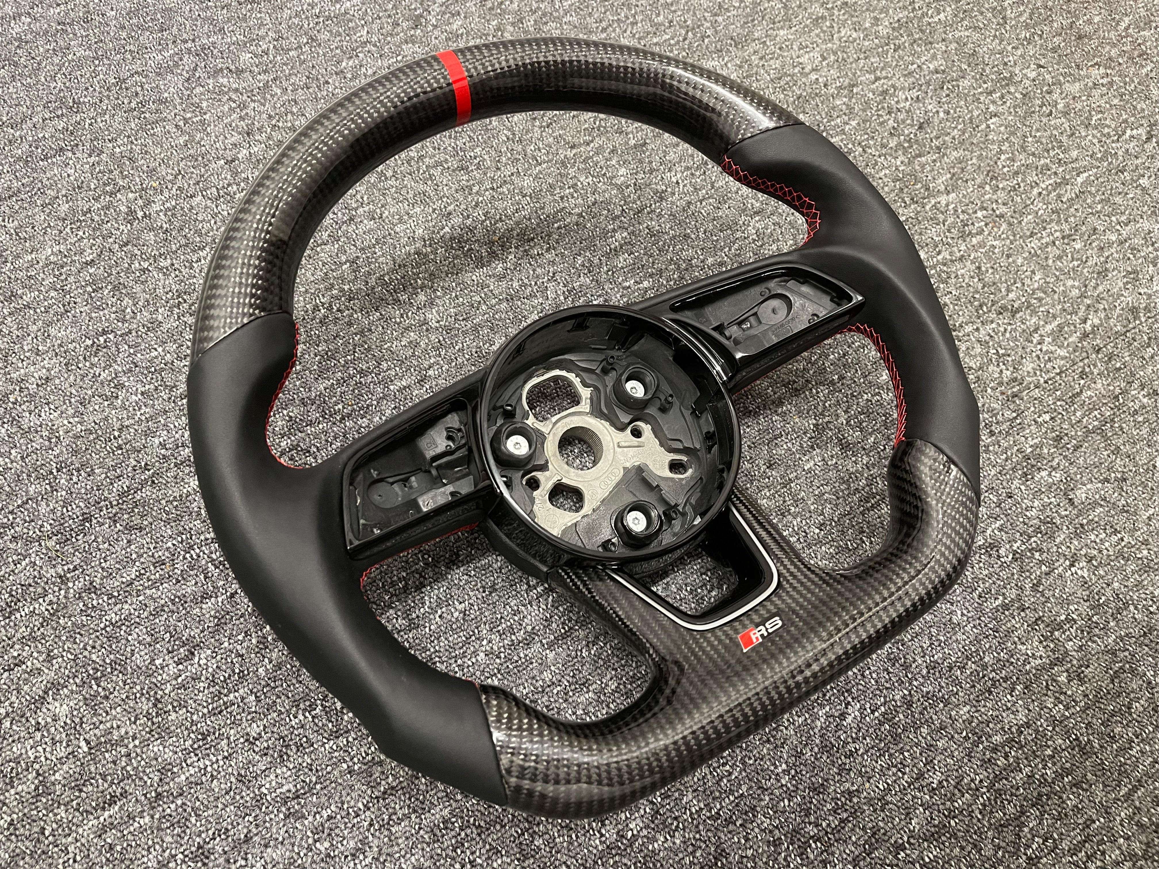 Audi A4 / S4 / RS4 B9 Carbon Fibre Custom Steering Wheel (2017+) - Image 8