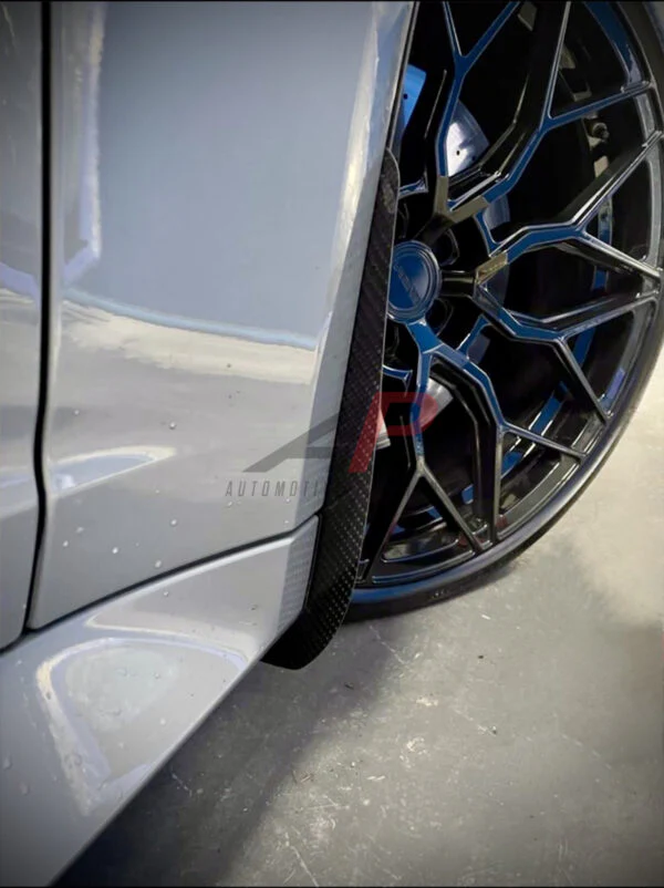 Audi RS6 C8 Carbon Fibre Arch Guards/Mudflaps - Image 2
