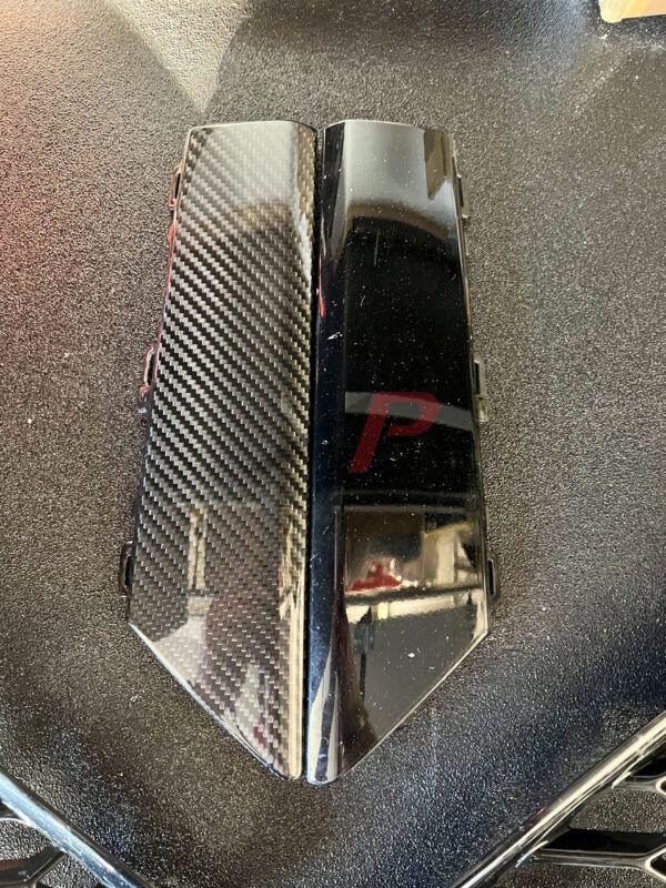 Audi RS6/RS7 C8 Front Dry Carbon Trim Replacement Set - Image 3