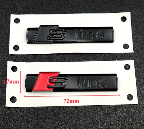AUDI S-Line Self Adhesive Badges - Image 3