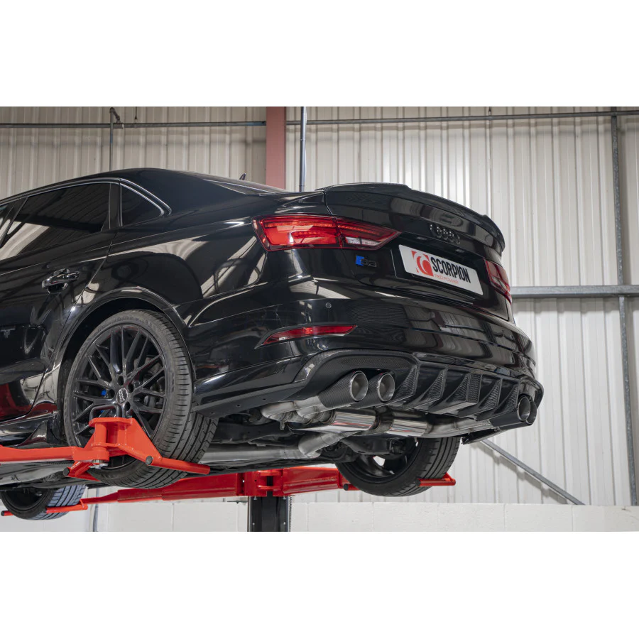 Audi S3 2.0T 8V (Saloon) PFL+FL Scorpion Cat/GPF Back - Image 4