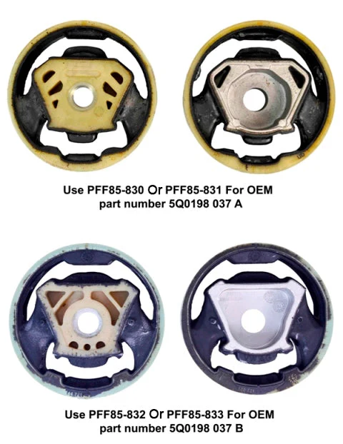 AUDI S3/RS3 8Y LOWER ENGINE MOUNT (LARGE) INSERT - Image 2