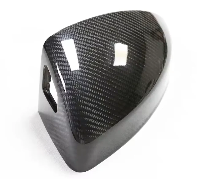Audi TT MK3 8S Genuine Dry Carbon Mirror Covers With Lane Assist (2015+Models) - Image 2
